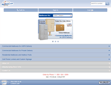 Tablet Screenshot of mailboxes.com